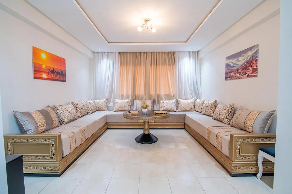 Апартаменты Steps From Top Attractions Apartement In Agadir Center